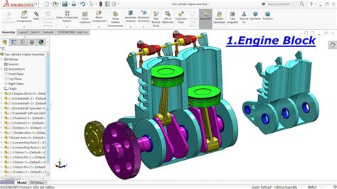 solidworks training cylinder design